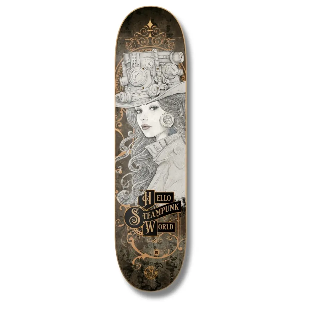 Regalos Exclusivos: Por Qué el Arte Personalizado es el Detalle Perfecto 1 ARTSOUL WOOD con diseño de chica estilo steampunk victoriano