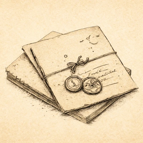 Icono artístico de certificado de autenticidad firmado a mano, símbolo de obra original y única