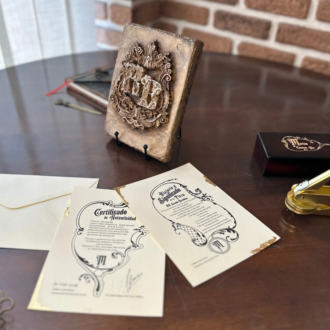 certificado e historia de la obra